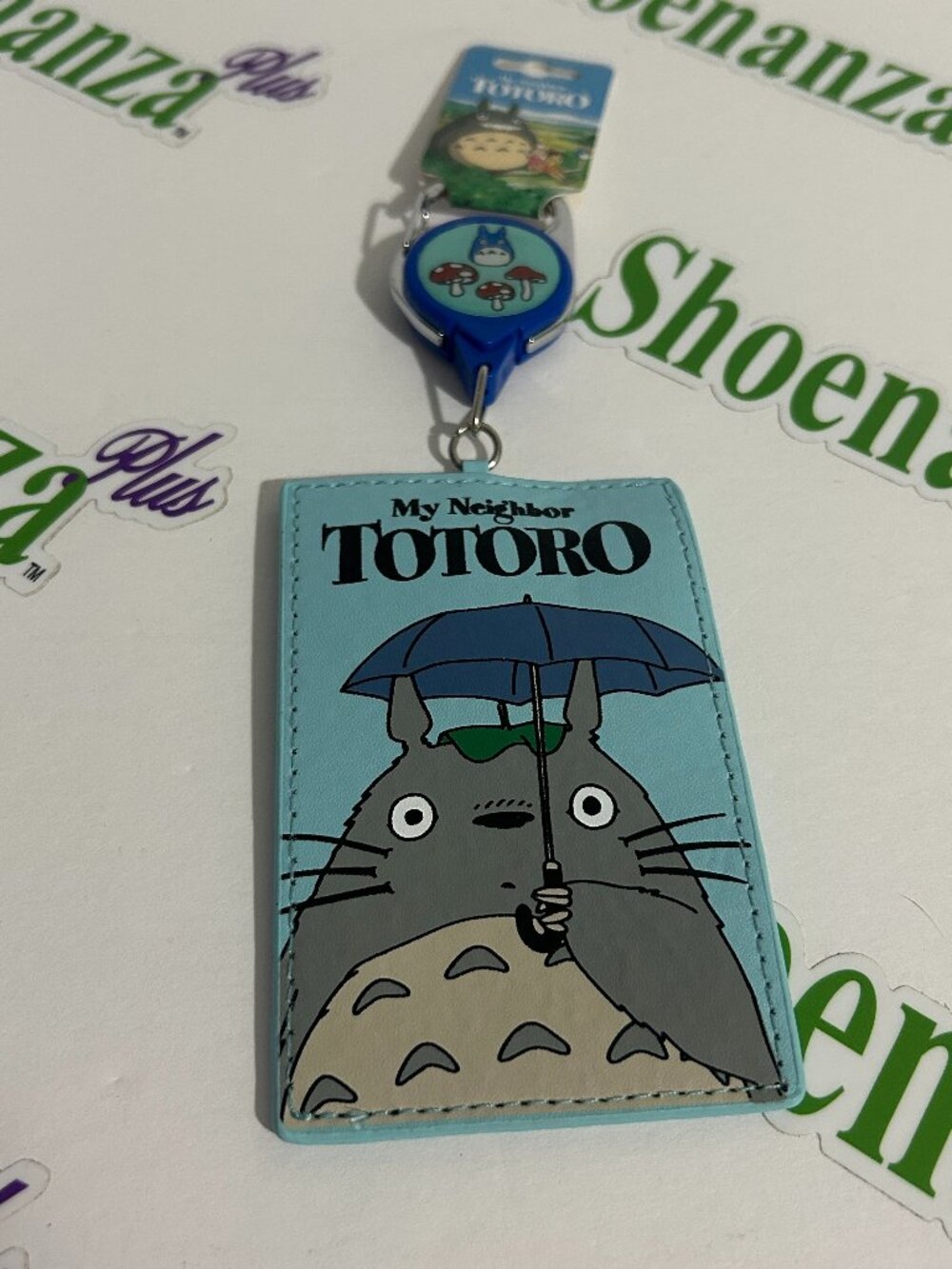Studio Ghibli Retractable Lanyard My Neighbor Totoro ID Badge Cardholder Clip